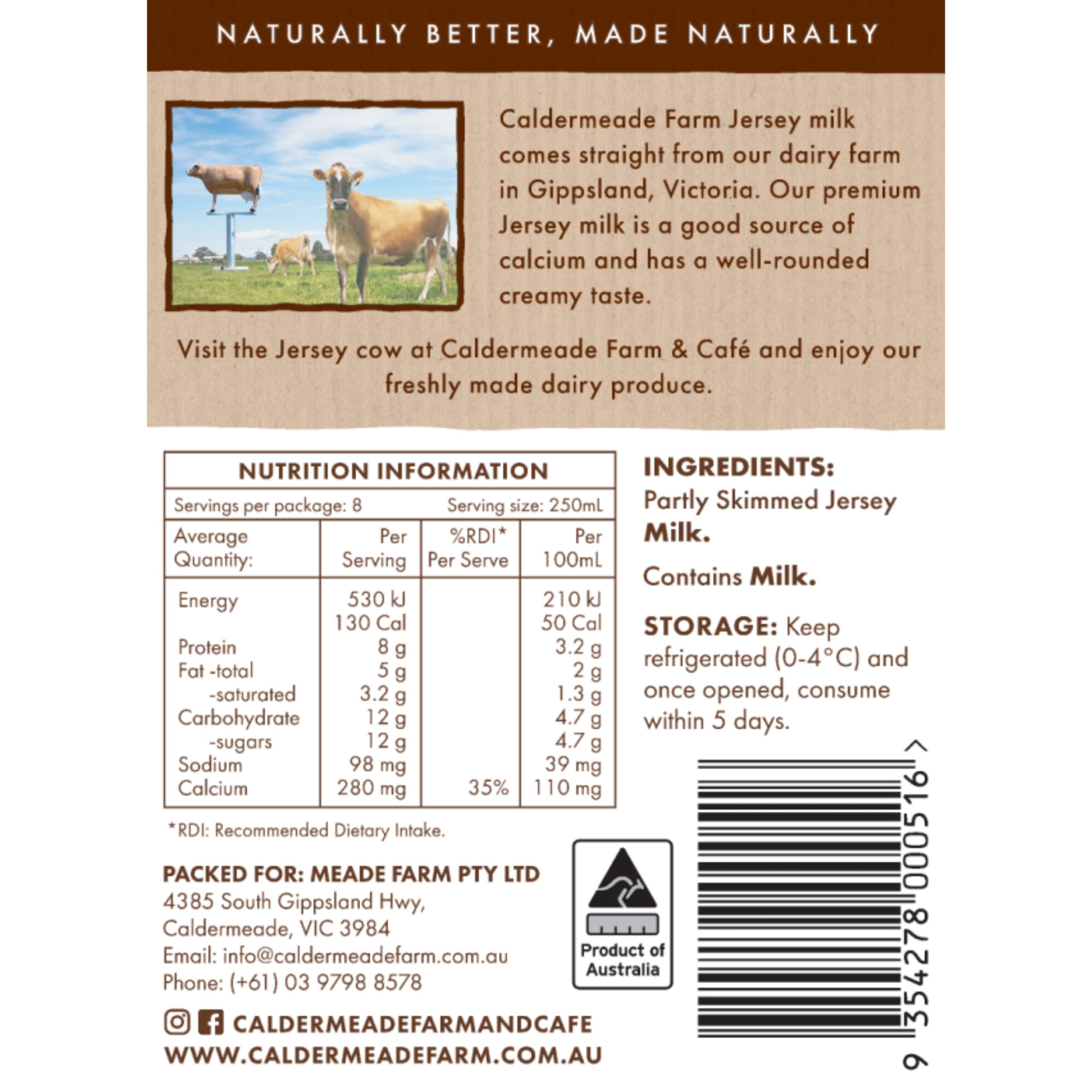 Light Jersey Milk 2L - Image 2
