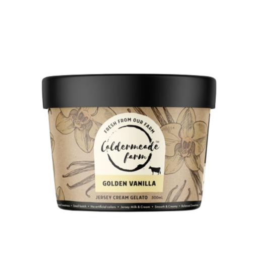 Jersey Cream Gelato - Golden Vanilla