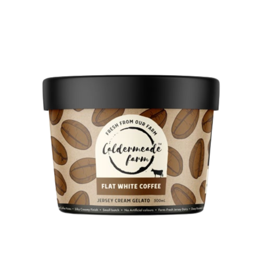 Flat White Coffee Jersey Cream Gelato