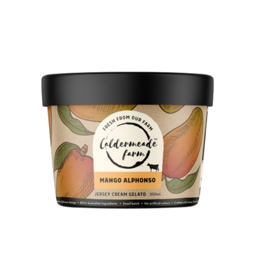 Mango Alphonso Jersey Cream Gelato